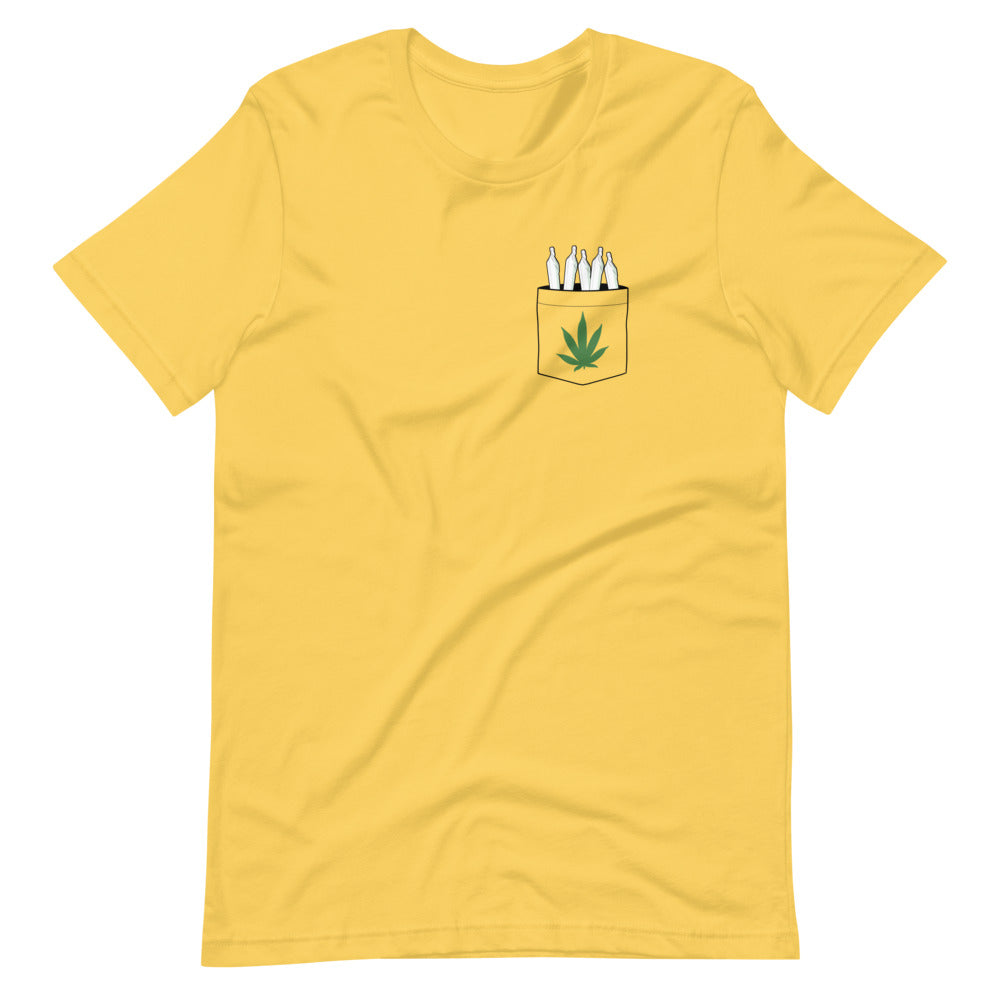 Pocket Full Of Blunts T-Shirt - Magic Leaf Tees