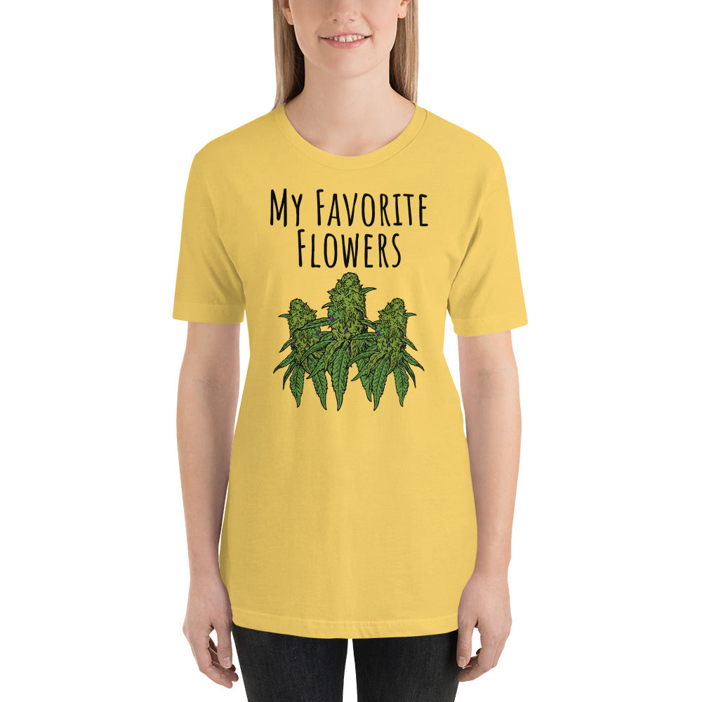 My Favorite Flowers T-Shirt - Magic Leaf Tees