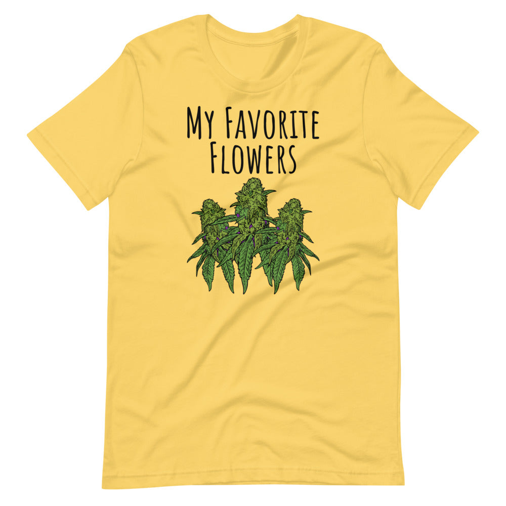 My Favorite Flowers T-Shirt - Magic Leaf Tees